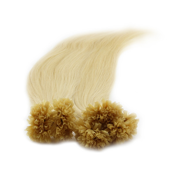 2016 New Arrival Last Double Drawn Full Cuticle U Tip Prebonded Hair Blond Hair Extension