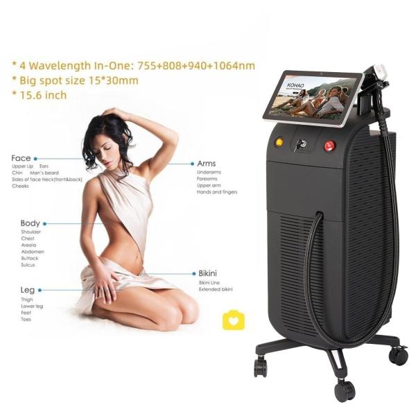 2000w Diode Laser Hair Removal Machine 808nm Fast Hair Removal Laser Machine