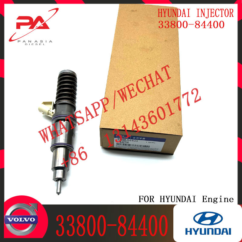 Engine Parts 3380084400 Common Rail Fuel Injector 33800-84400 For Hyundai Diesel Engines