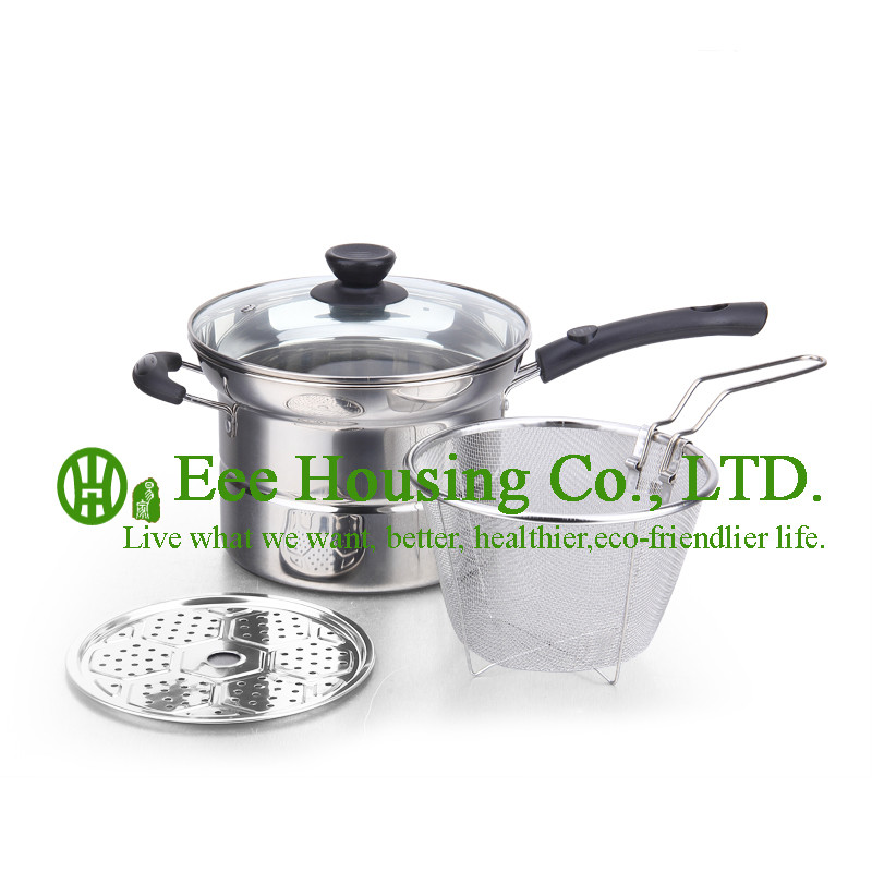 cookware with stainless steel manufactuer in China, kitchenware for sale,cooking pot,steamer pot,soup,mini pot kitchen
