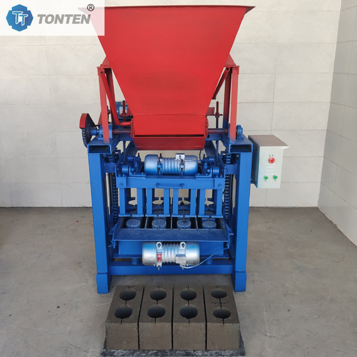 Large Enterprise DF4-35B Block Machine With Hopper 6 Inch Block Machine For Sale