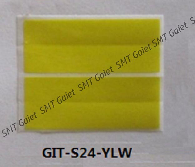 GIT-S24-YLW SMT Single Splice Tape For 24mm Belts 4 In 1 2000 PCS/Box