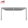 Buy cheap 4x4m 4x3m 3x3m Wall-mounted Aluminium Manual Louvered Pergola Gery Outdoor from wholesalers