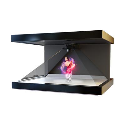 270 Deg 3D Holographic Projection Pyramid Display Advertising Player 1920x1080