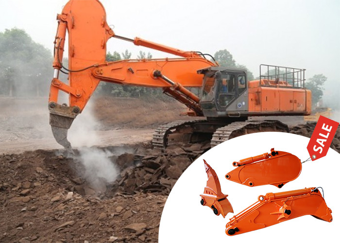 Q355B Excavator Rock Arm Digger Rock Boom For Mining / Construction Work