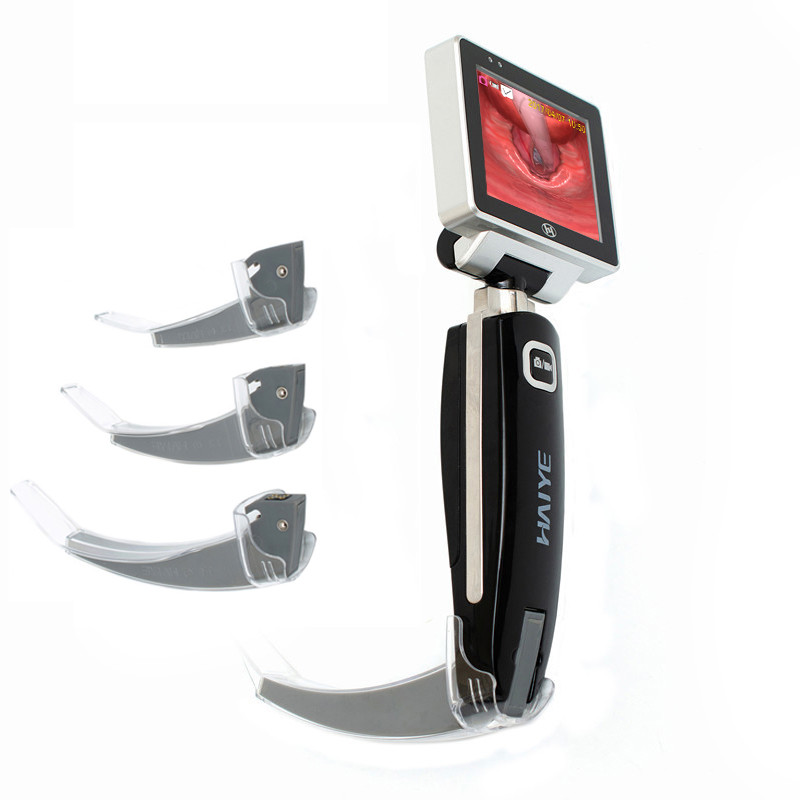 Sterilized Video Assisted Laryngoscope Rechargeable For Difficult Airway Intubation
