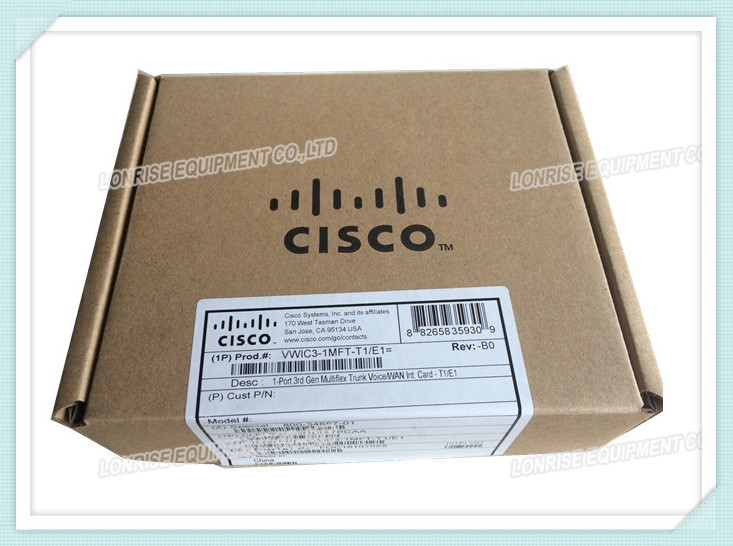 Cisco Multiflex Voice / WAN Card VWIC3-1MFT-T1 / E1 With 1 X T1 / E1 Network Wan
