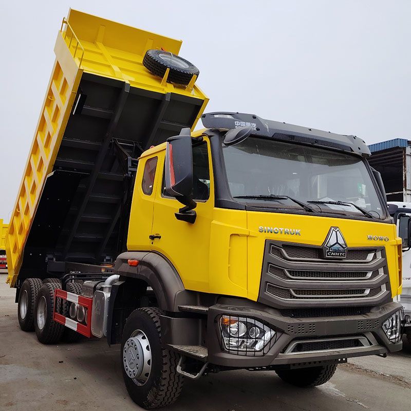 15 Ton HOWO Dump Truck 6X4 Dump Truck Hydraulic Hoist Body