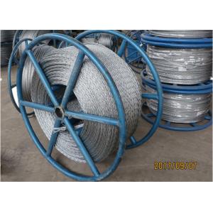 Hexagon Galvanized Cable Pulling Device Wire Rope Anti Twisted With 6 Squares
