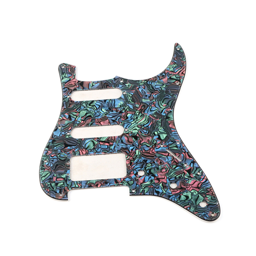 3 Ply SSH Guitar Pickguard Cream Pearl Humbucker Scratch Plate For ST Electric Guitars Accessories Parts