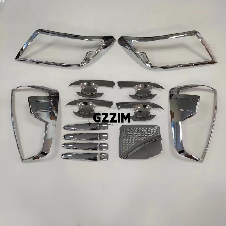 Door Handle Bowl Tail Light Cover Body Kit Car Exterior Accessories For Nissan Navara 2021