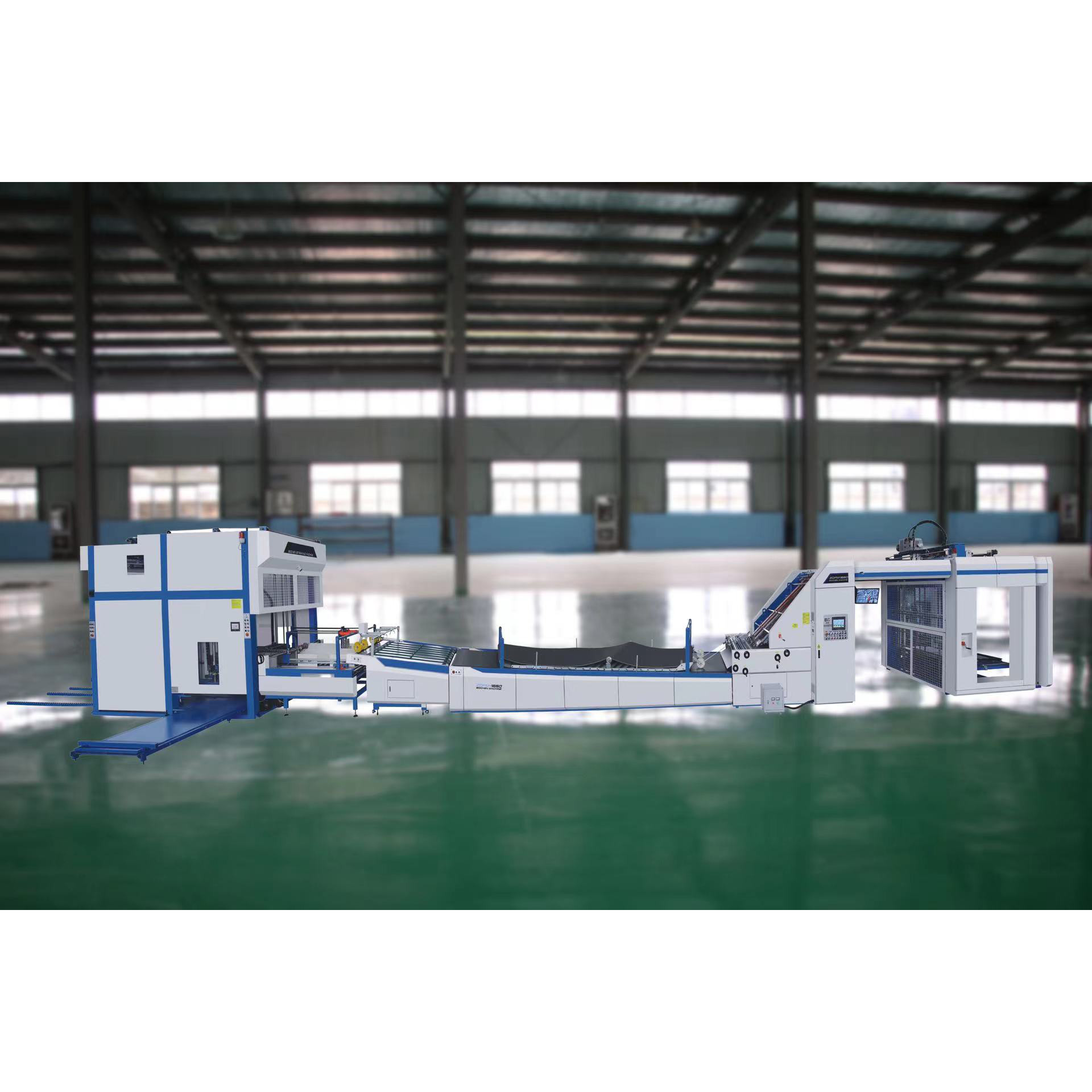 25kw High Speed Flute Laminator Machine 1500x1500mm