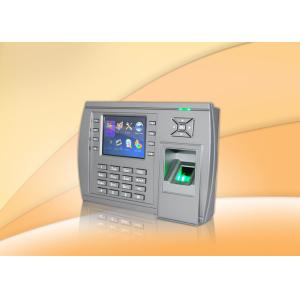 3.5 Inch TFT LCD Fingerprint biometric access control devices With Webserver ,