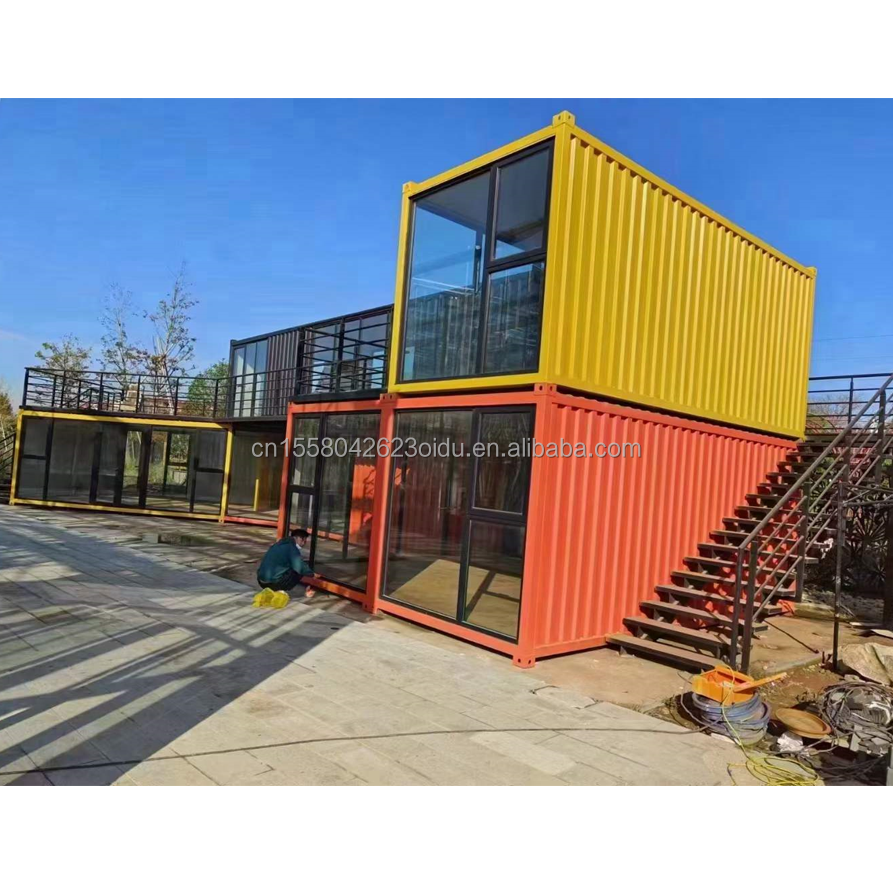 Detachable Design Modern Luxury 3 Bedroom Prefabricated Villa Container House for Garden by Families and Hotels