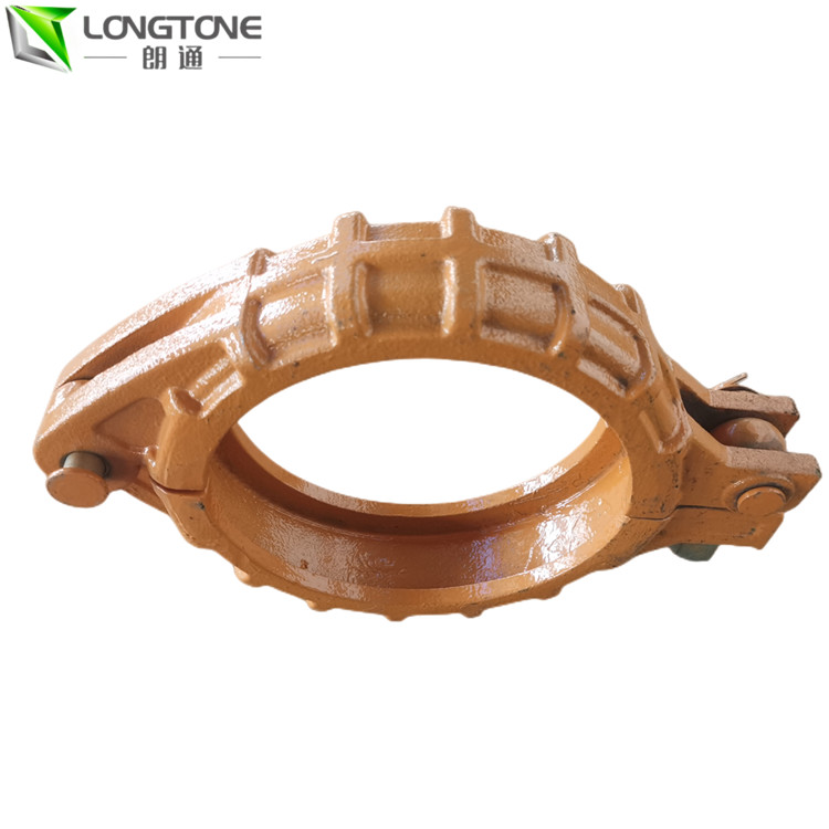 Concrete Pump DN125 5 Inch Heavy Duty Pipe Clamp Customized Size