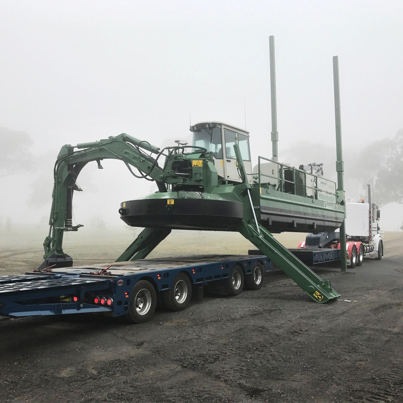 Seaside Amphibious Excavator /Both Busy Multifunction Dredger
