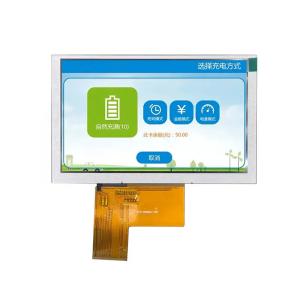5 Inch Automotive TFT LCD Module RGB Interface 800*480 High Brightness LCD