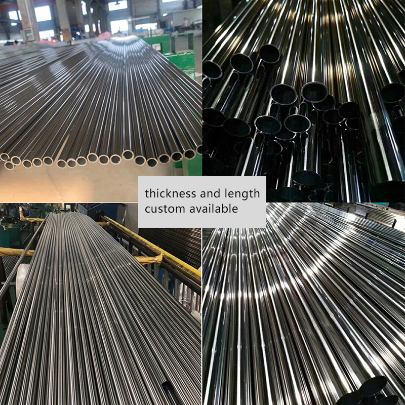 2 Inch 16 Gauge 304 Cold Drawn Stainless Steel Pipe Tubing Sch 40 ASTM 321 652mm