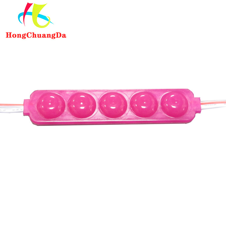 Advertising 2835 SMD LED Module For Sign 5 LEDs Outdoor 75*15mm
