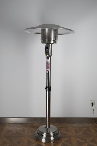 Energy Efficiency Vertical Propane Heater , Floorstanding Liquid Propane Patio