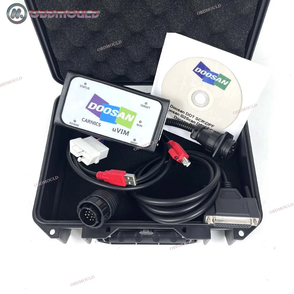 for Doosan Forklift Excavator Construction Engine Analyzer uVIM DMS-5 Machine EOL Hydraulic System Diagnostic Tool