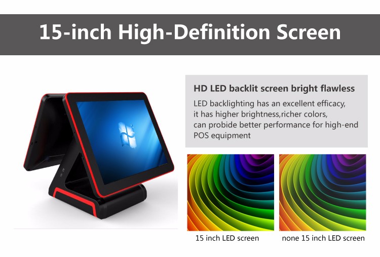 15-inch Customer Display Touch Screen Windows AIO TPV Monoblocks for Restaurant Store