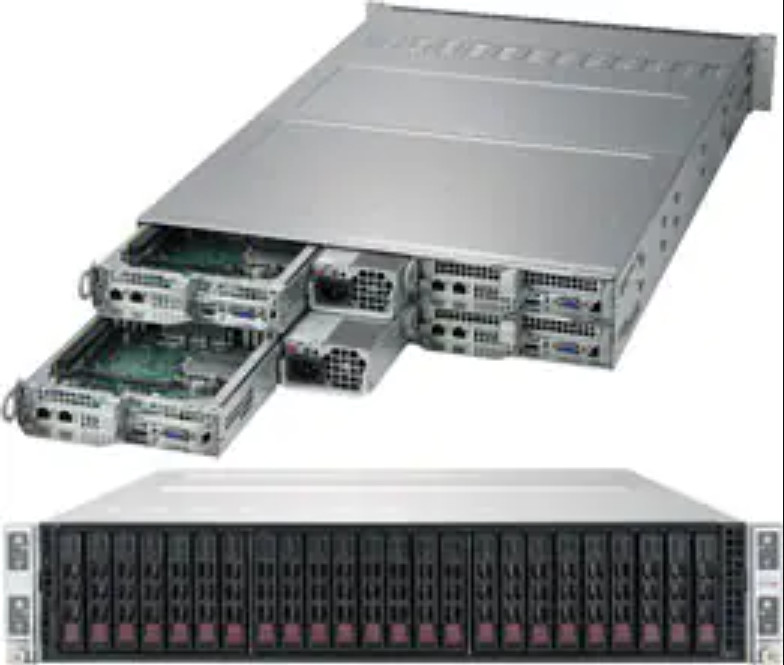  2U Supermicro Storage Server SYS-2029TP-HC0R 24x SATA 2200W Redundant Manufactures