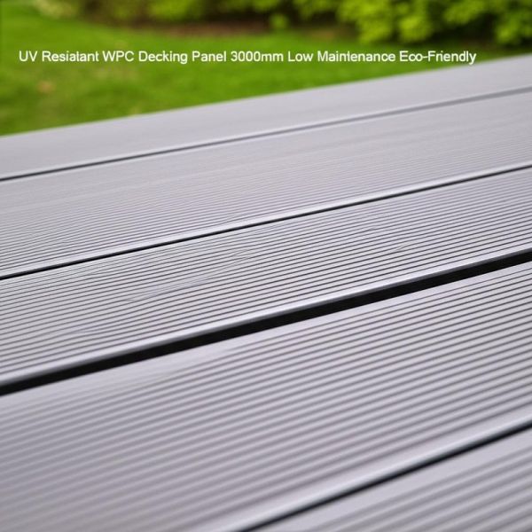 Quality UV Resistant WPC Decking Panel 3000mm Low Maintenance Eco-Friendly for sale