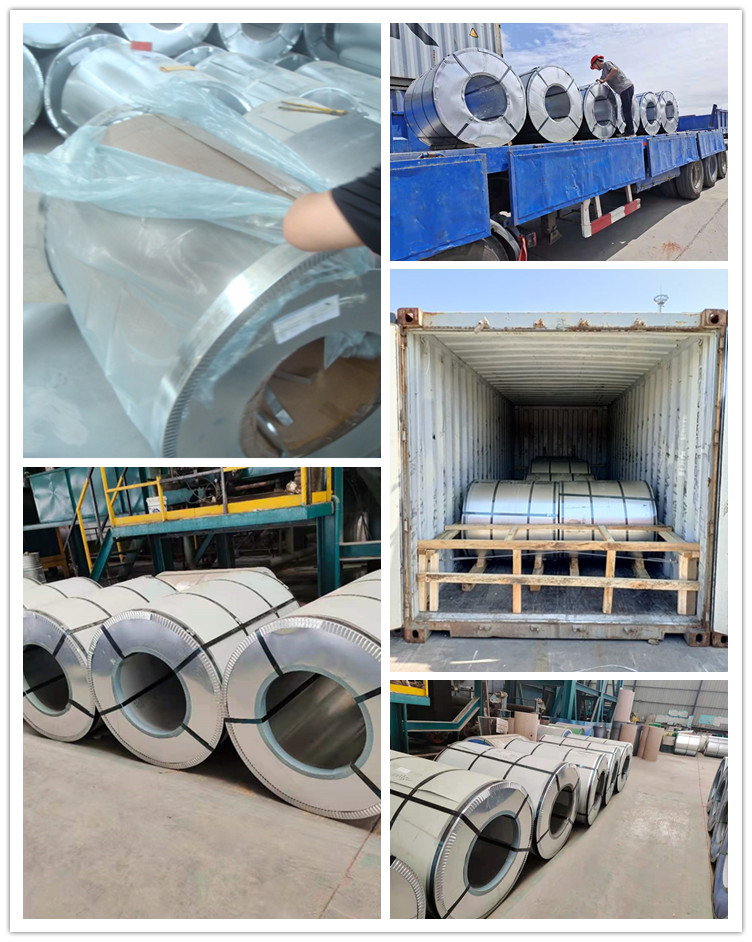 Performance A792 Aluzinc Galvalume Coil Sheet Aluzinc Zinc Aluminum Alloy Coated Steel GI Coil with EN 10142 Standard