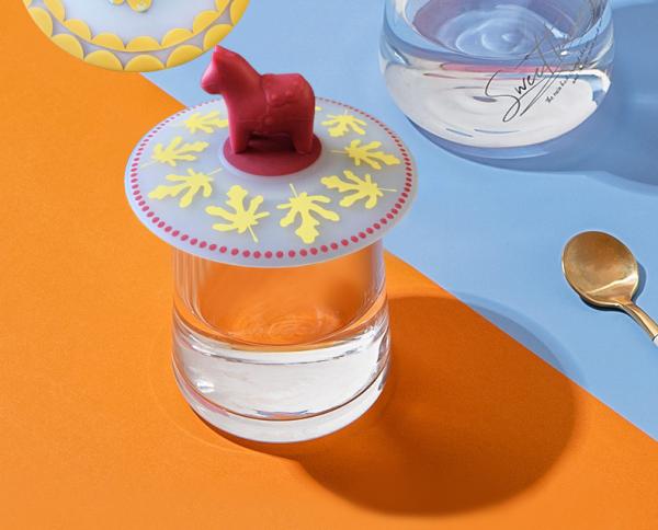 Creative Cartoon Silicone Cup Lid Leak Proof And Dustproof Ceramic Tea Cup Water