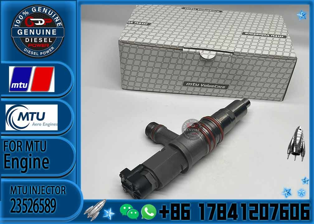 Diesel injector X52407500053 52400017 23526589 for VTO-G463BD MTU4000 fuel injector for machinery