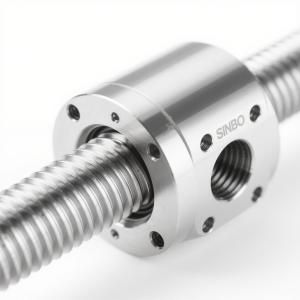 Industrial Robot Transmission System High Precision Ball Screw Nut Seat Custom