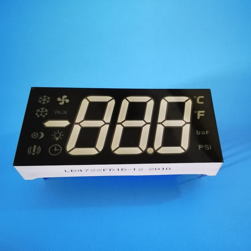 3 Digit 7 Segment Common Anode Super Bright Red LED Display for Refrigeration