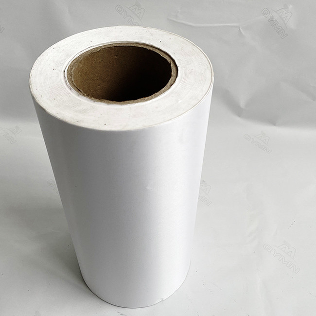 Hot Melt Glue Self Adhesive Paper Label With White Silicon Liner