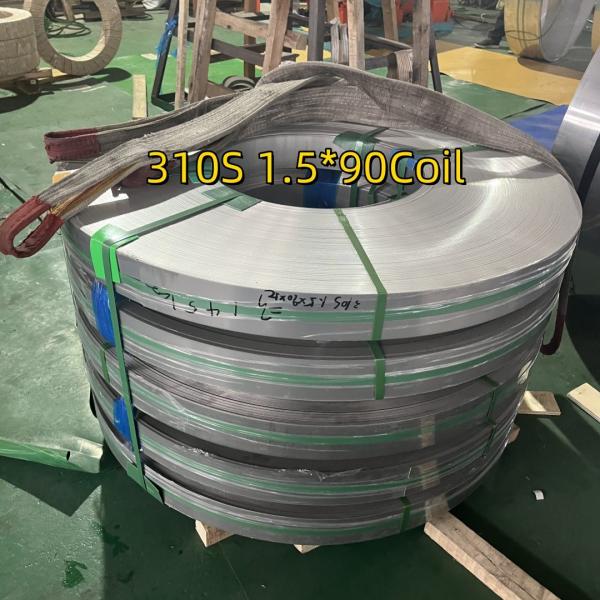 310S DIN1.4845 Stainless Steel Coil 2B Finished Cold Rolled 1.5mm 90mm Width For