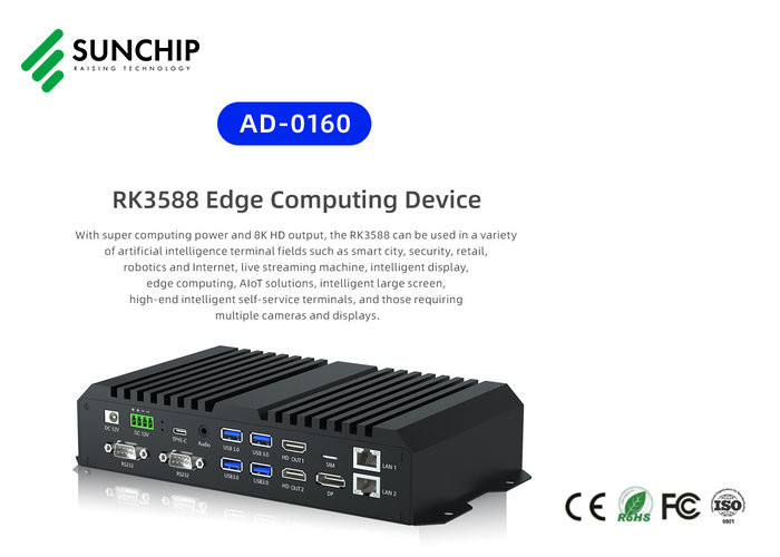 RK3566 Development Arm Board WIFI BT LAN 4G POE UART USB Pcb Circuit Board