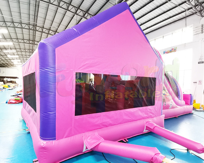 1000D PVC Commercial Combo Bounce House Playground Doll Bouncy Castle