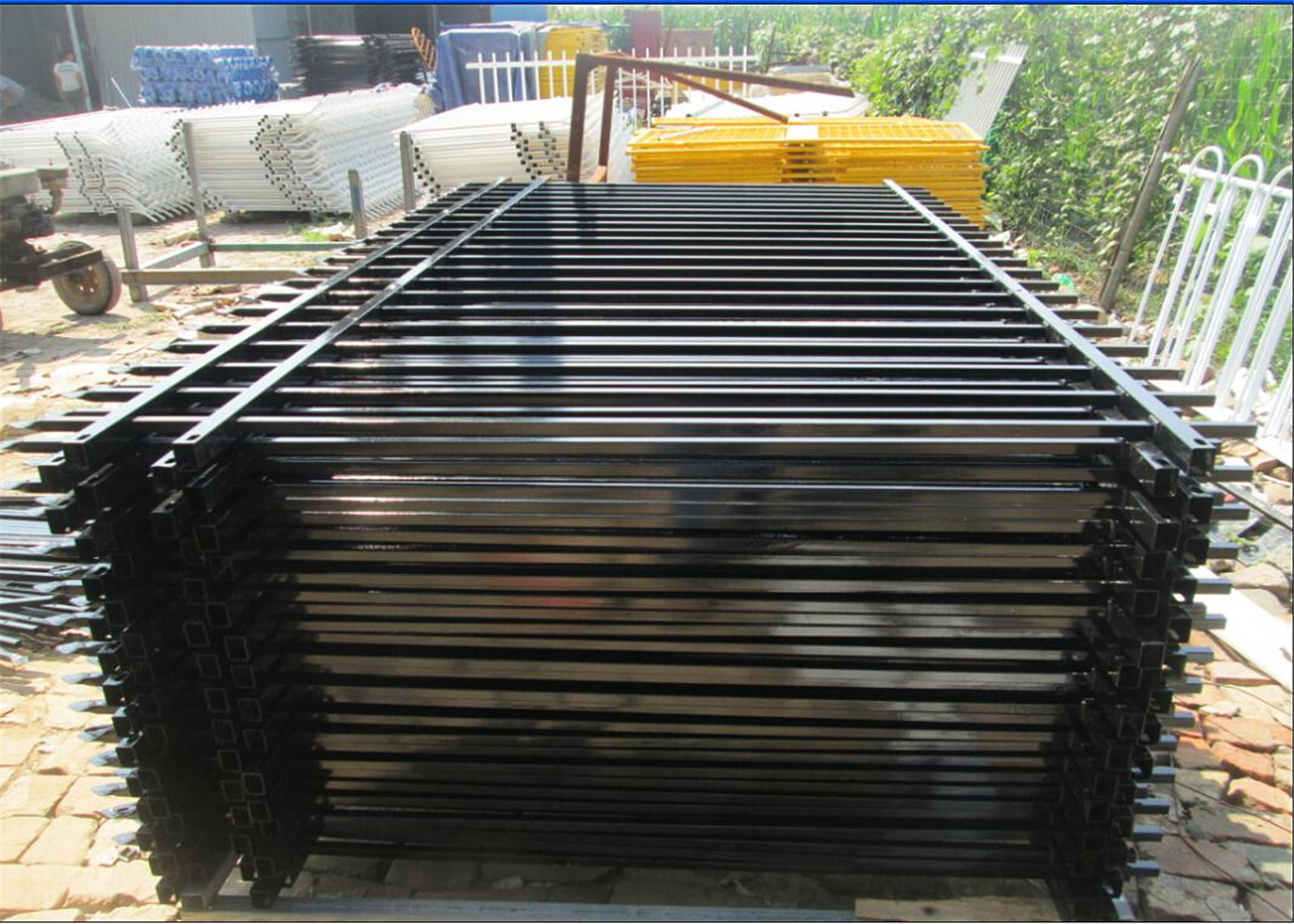 Decorative, Galvanized Tubular Steel Fencing Australia