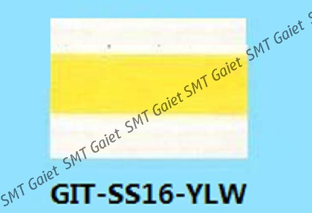 GIT-SS16-YLW SMT Single Splice Tape 1000 PCS/Box For 16mm Belts