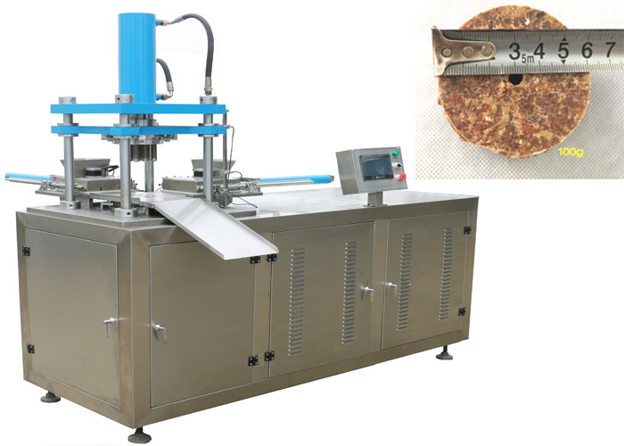 Uniform Density Salt Tablet Press Machine , Custom Hydraulic Press Step - Less Adjustment