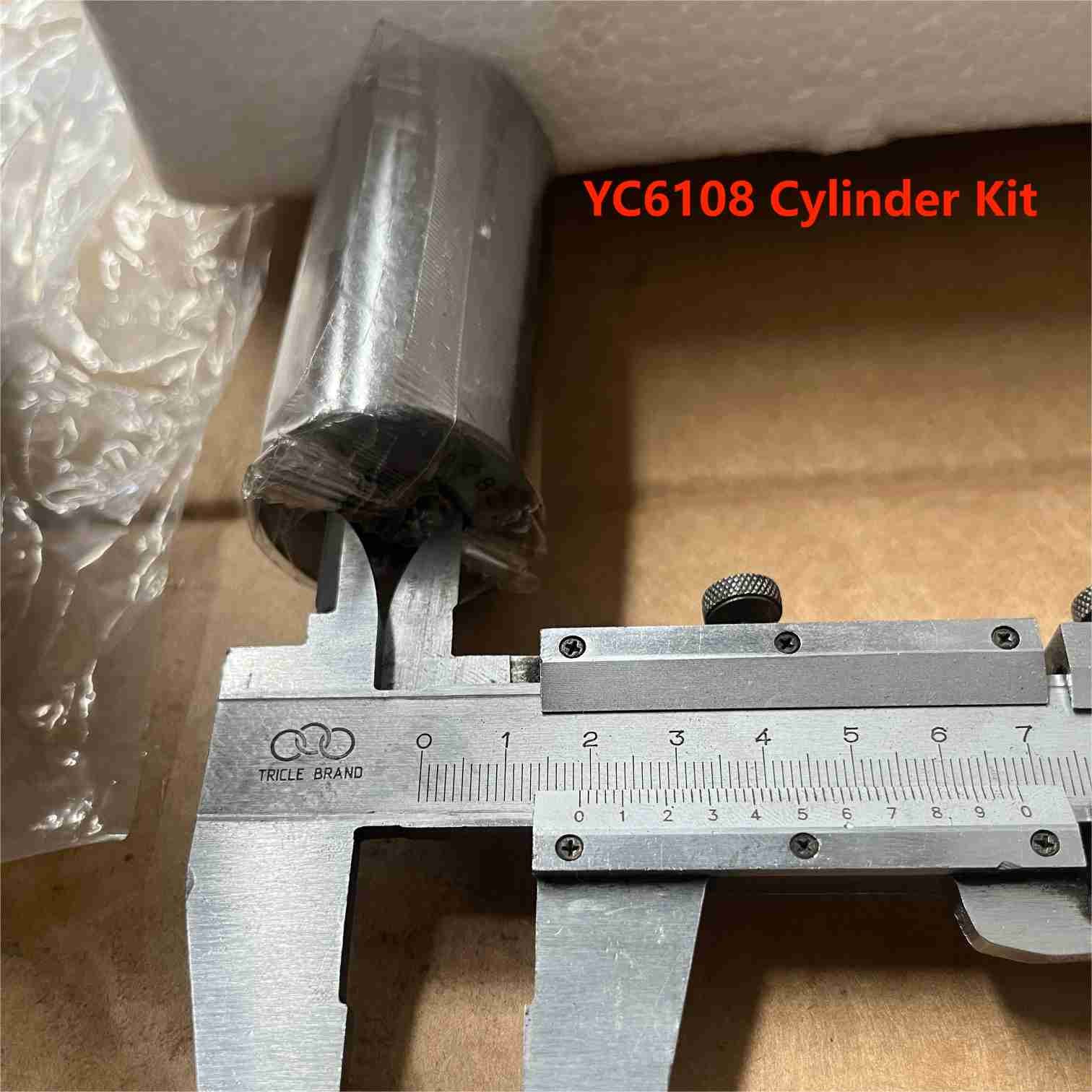 YC6108 Piston Yuchai Engine Parts Cylinder Liner Piston Ring