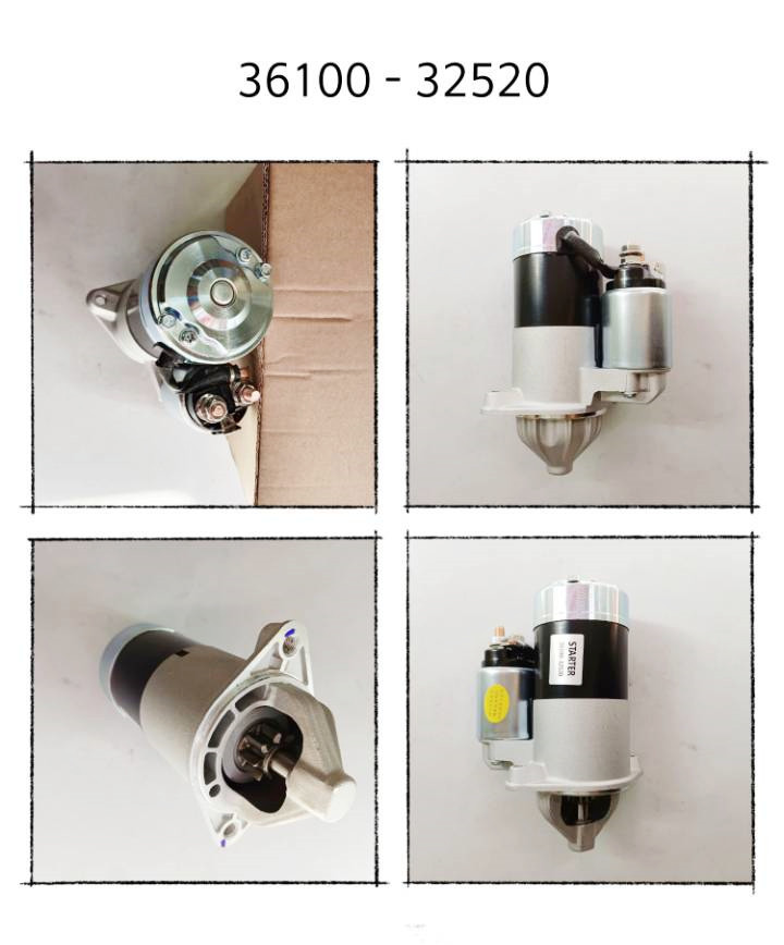 16939 11163 36100-32520 Mitsubishi Canter Starter Motor Stable High Performance