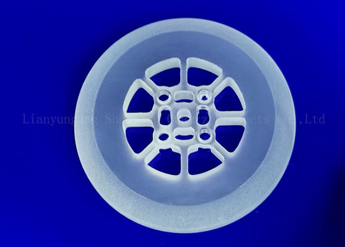 Deep Processing Opaque Customized Polished Fused Quartz Plate