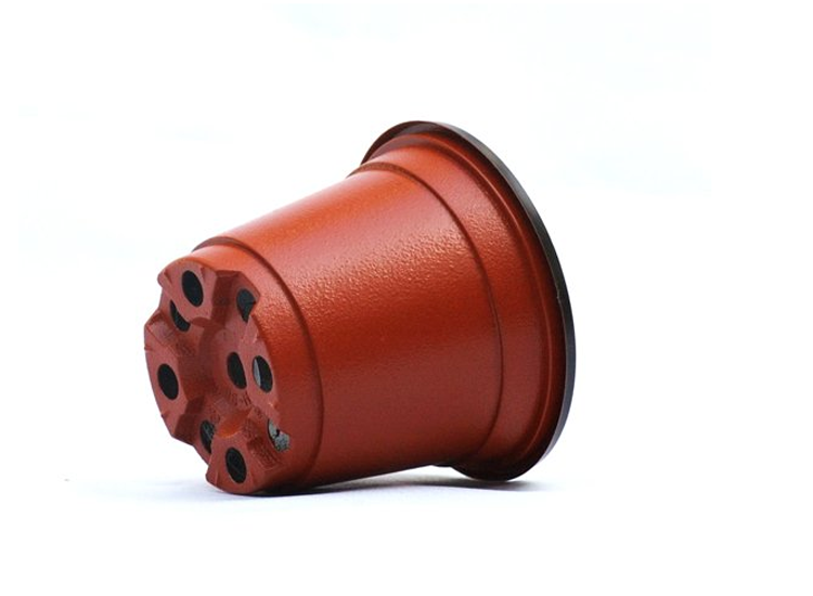 high-quality hydroponic fresh flower pot pp double color plastic flower pot with competitive price.