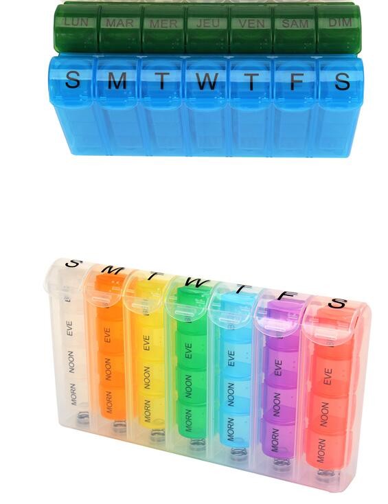 Portable Creative style foldable travel plastic cup with pill case, Random color creative travel cup with pill case for