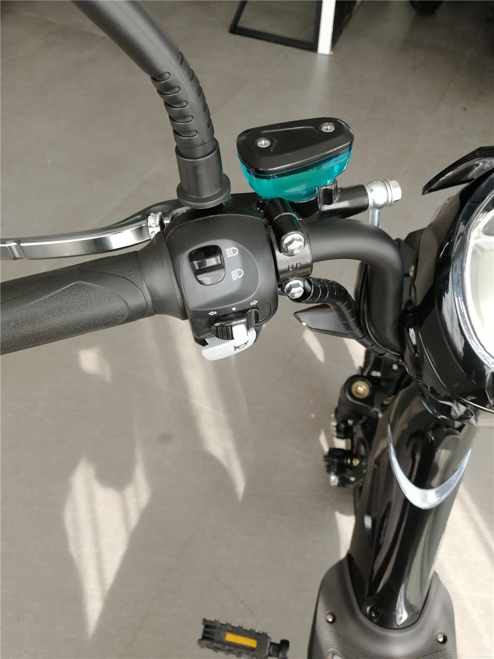 350W EEC Street Legal Electric Scooter With COC L1e-A Certificates