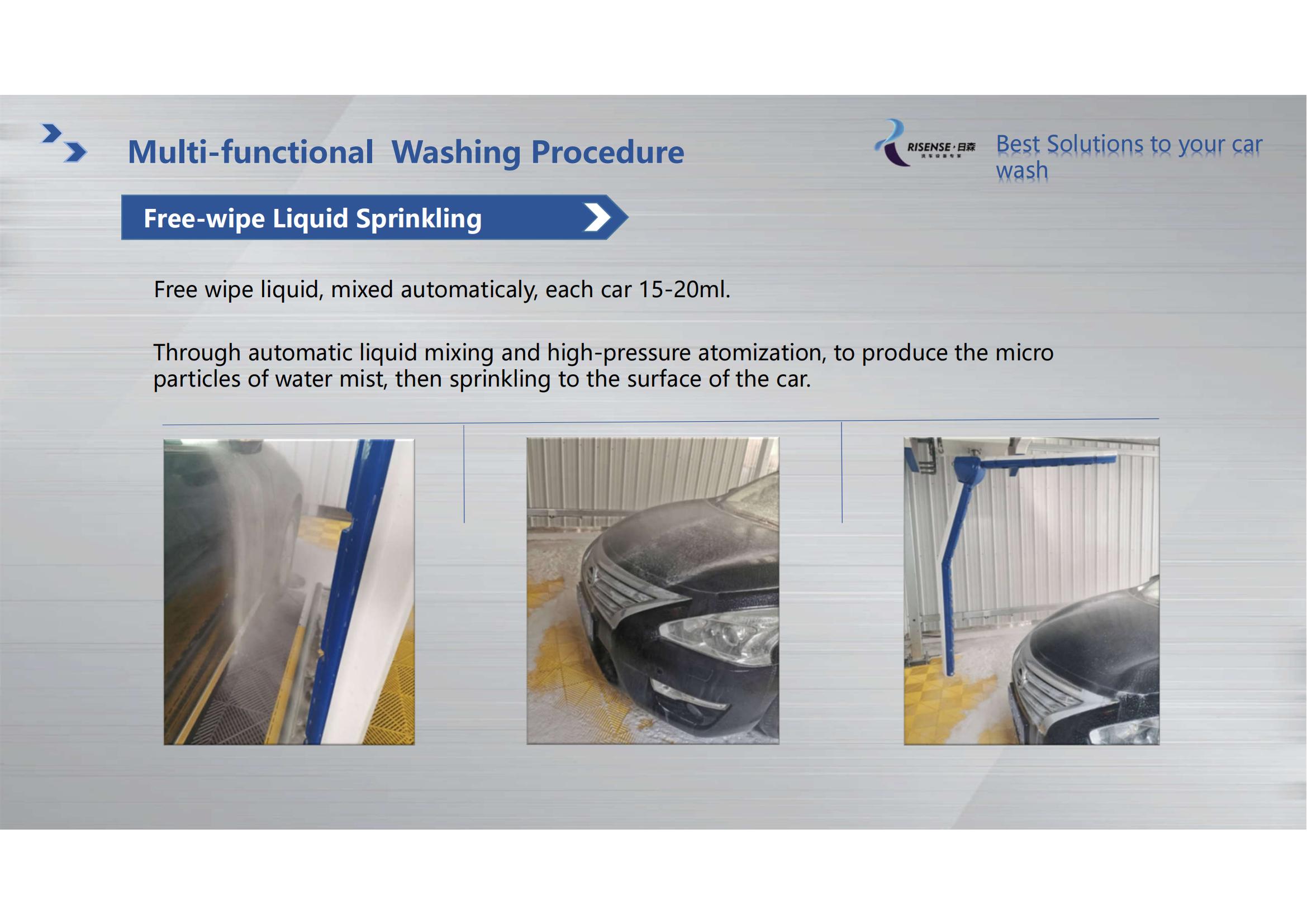 HP261 Touchless Car Washer Fault Self-Testing Machine Dimension L*W*H 3300*1100*1000