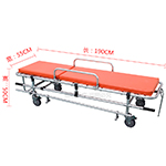 Mobile Ambulance Collapsible Stretcher Ems Gurney OEM Ambulance Trolley