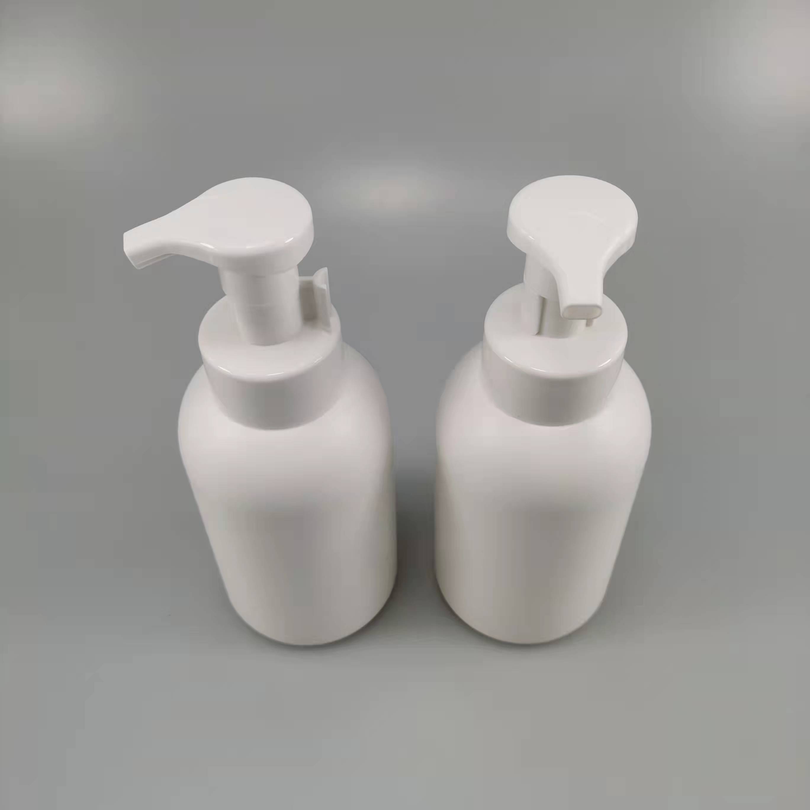 300ml 500ml HDPE Foam Pump Dispenser Bottle for Eco Friendly Eyelash Shampoo Packaging