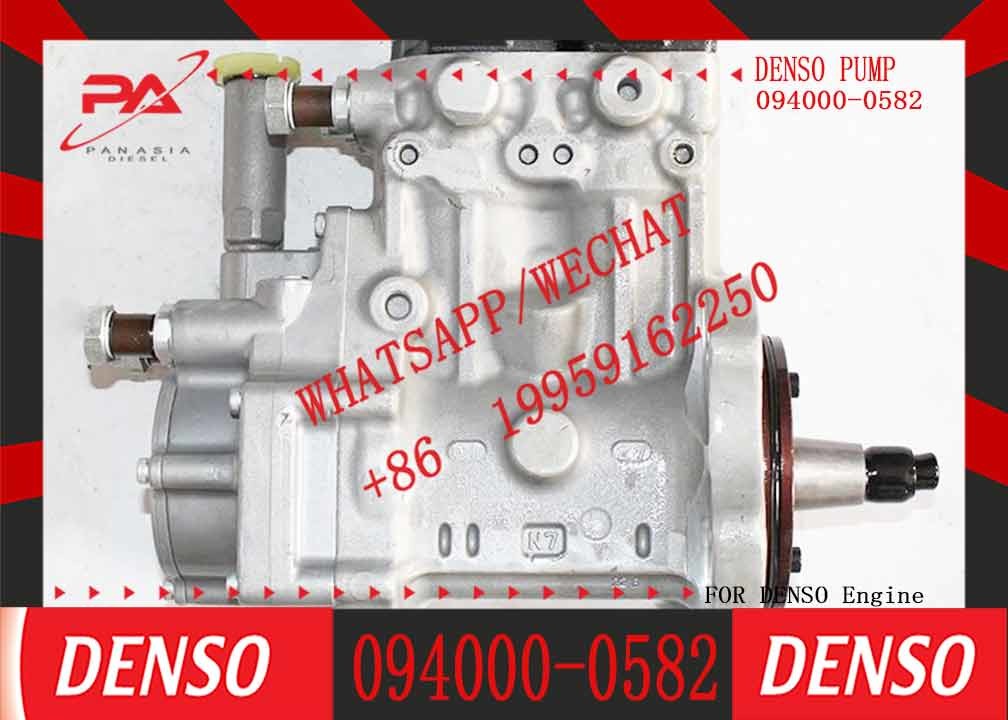 Engine Spare Parts Fuel Injection Pump 094000-0582 6261-71-1111 6261-71-1110 For Komatsu 6D140 Engine Fuel Injection Pum
